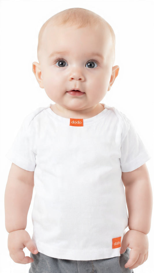 Classic White Baby Tee Shirt