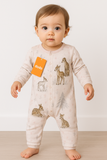 Deer Print Romper