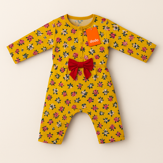 Yellow Romper For Baby