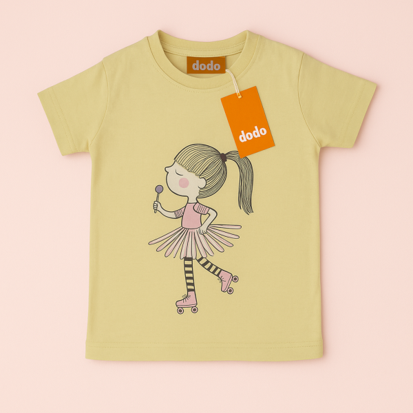 Bright Yellow Baby Shirt